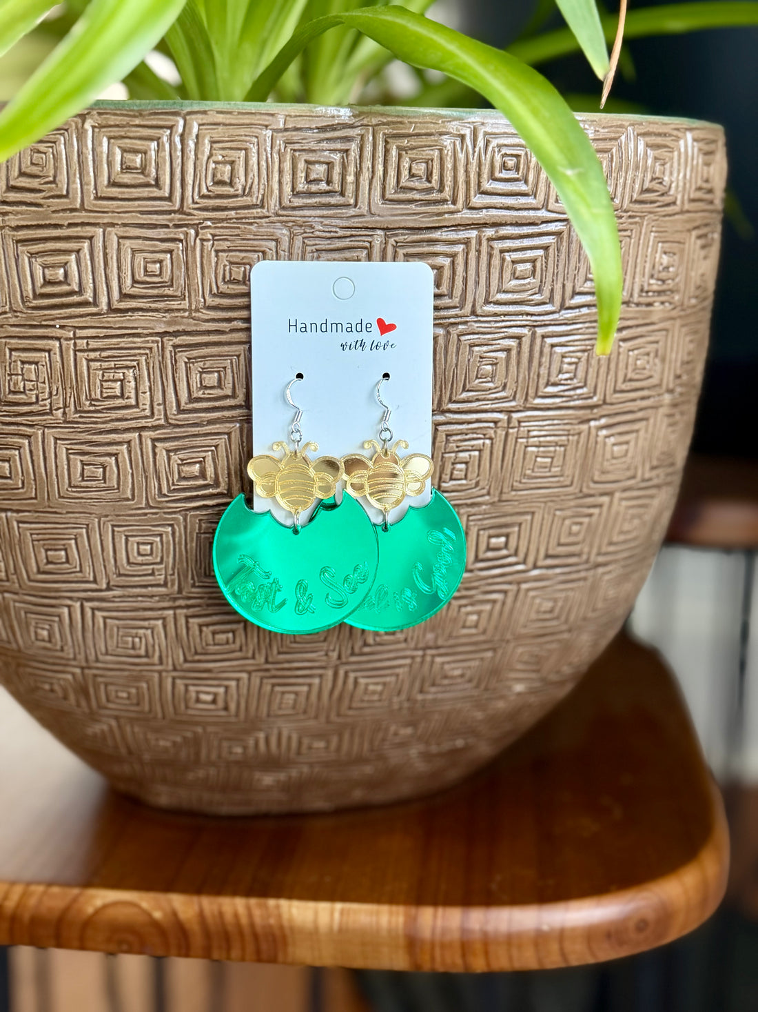 Taste & See — Gold on Green