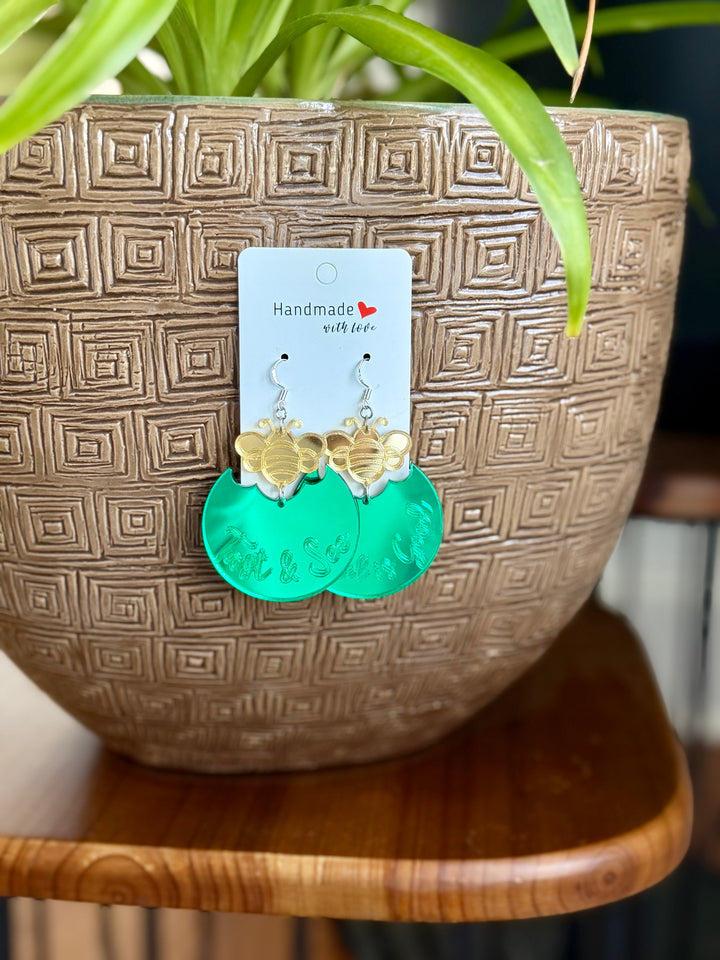 Taste & See — Gold on Green