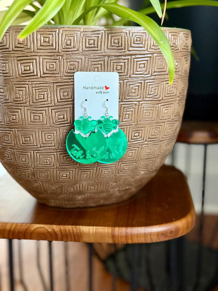 Taste & See — Green on Green
