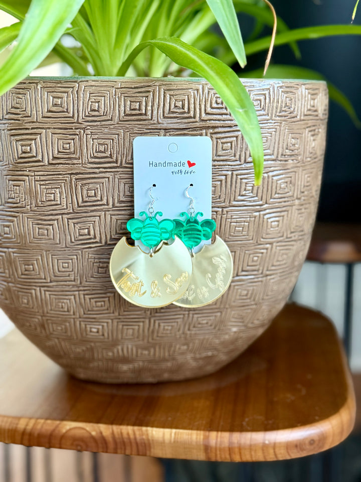 Taste & See — Green on Gold
